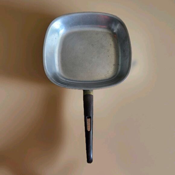 Bridgeport Copper Clad Square Fry Saute Stove Top Pan - Picture 6 of 9